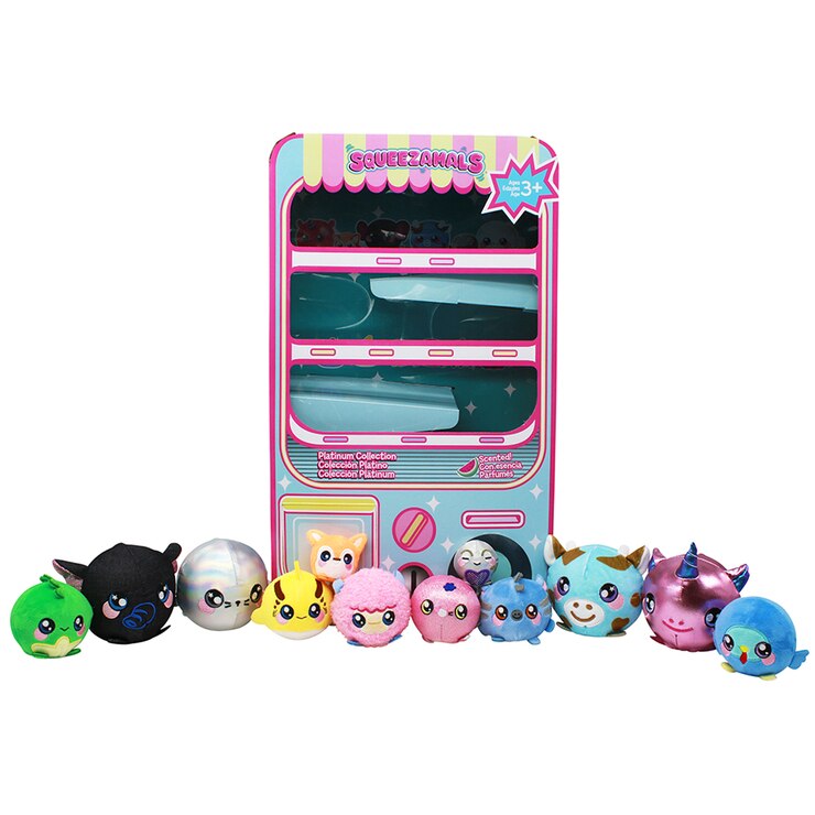 Squeezamals Vending Machine Collection Platinum Costco Australia