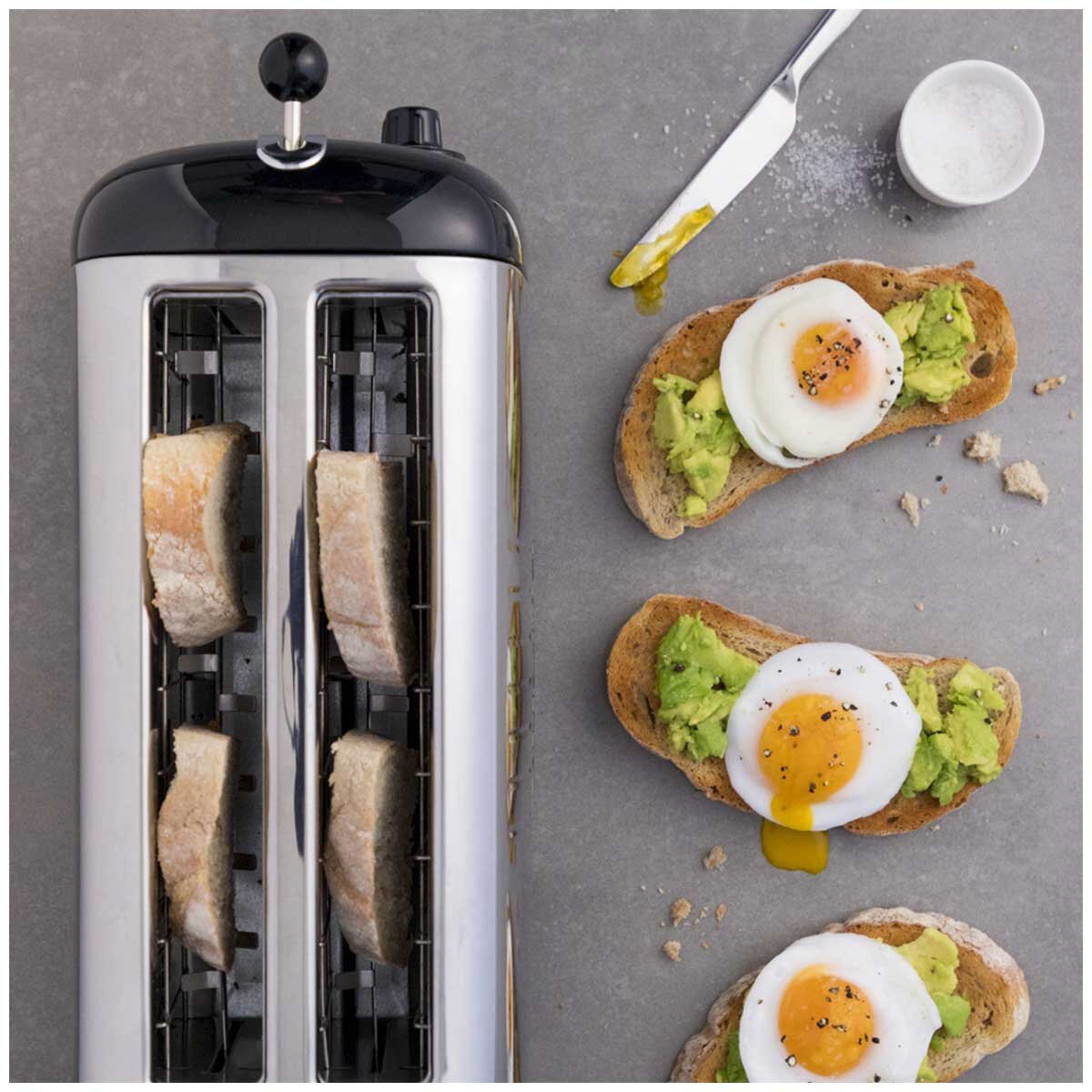 Dualit Long Slot Lite Toaster DU46030 Black