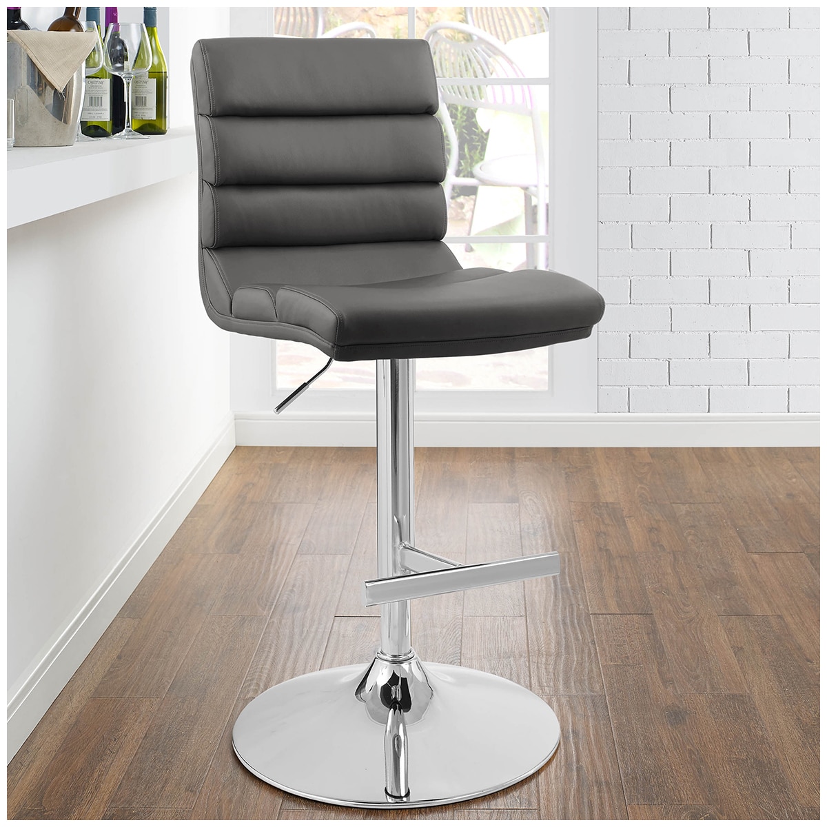 Bayside Furnishings GasLift Bar Stool Costco Australia
