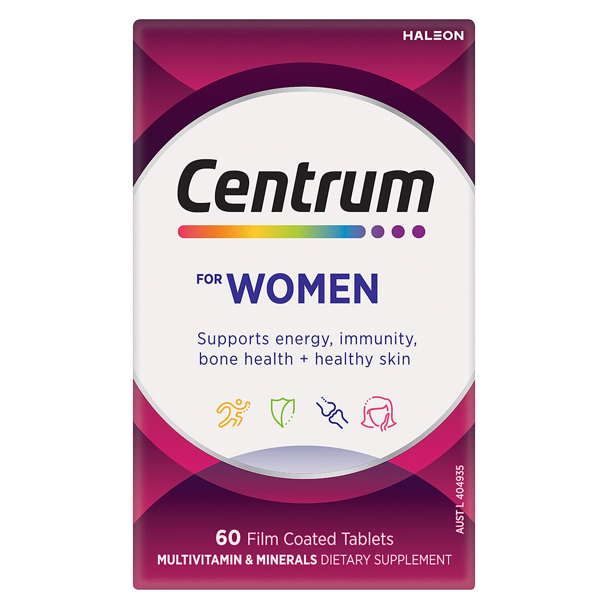 Centrum Women Multivitamin 2 x 60 Tablets