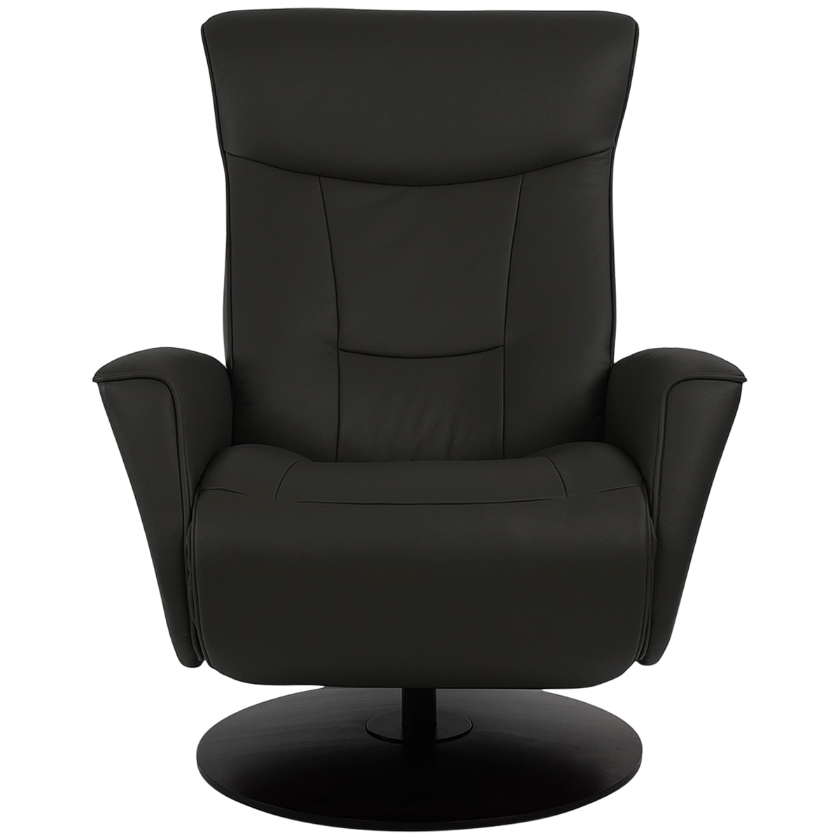 Fjords Oskar Large Motorised Relaxer Leather Chair Charcoal Black Costco Australia