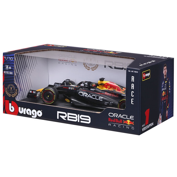 Maisto 1:18 Scale Formula 1 Diecast Cars Oracle Red Bull Racing RB19 2023 Max Verstappen