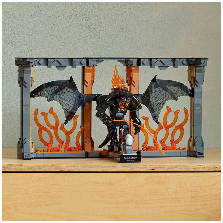 LEGO Icons The Lord of the Rings Balrog Book Nook 10367