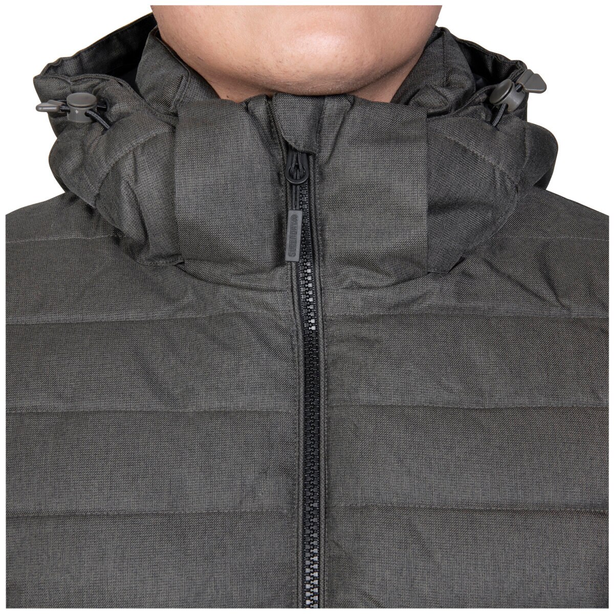Superdry Men's Hooded Fuji Jacket Charcoal