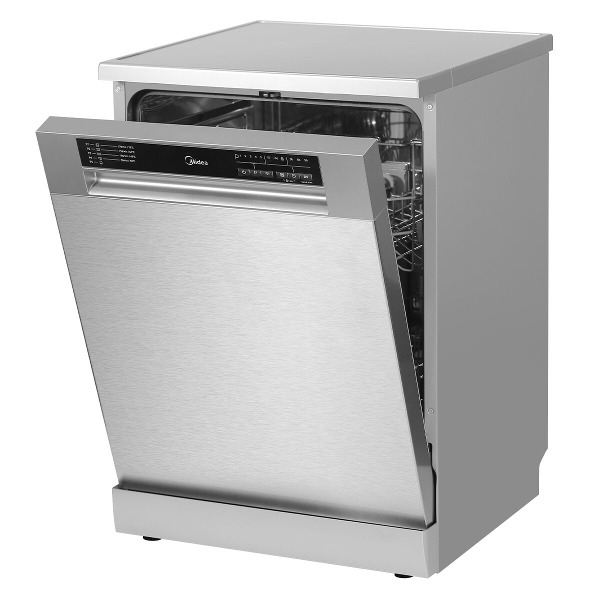 Midea 60CM 14 Place Freestanding Dishwasher Stainless MDWPF1433F Midea 60CM 14 Place Freestanding Dishwasher Stainless MDWPF1433F