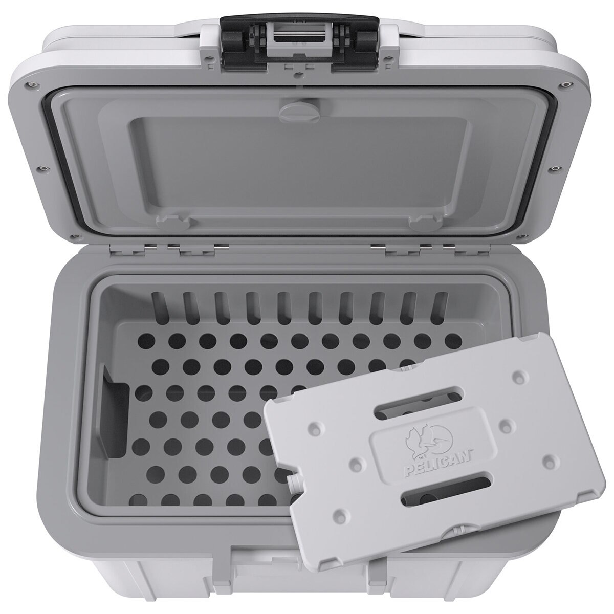 Pelican 7.57L Personal Cooler White/Grey