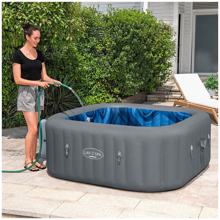 SaluSpa Coronado EnergySense Square Spa With Smart AirJet SaluSpa Coronado EnergySense Square Spa With Smart AirJet