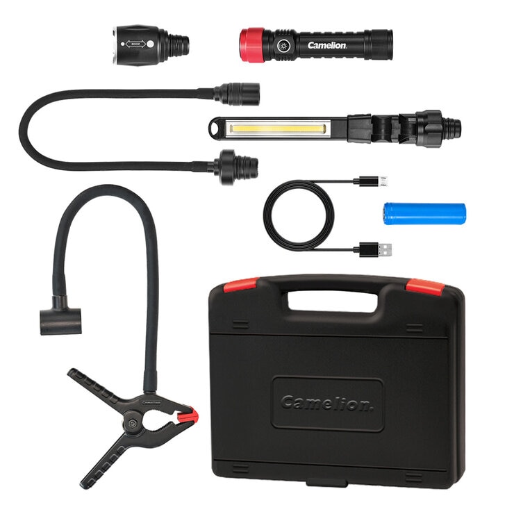 Camelion Rechargeable 3-in-1 Flashlight Kit Camelion Rechargeable 3-in-1 Flashlight Kit