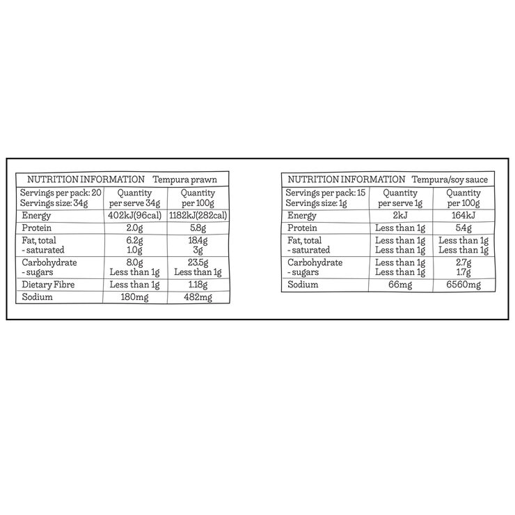 By George Tempura Prawns With Dipping Sauce 740g