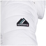 Superdry Women’s Faux Fur Fuji Hooded Jacket White