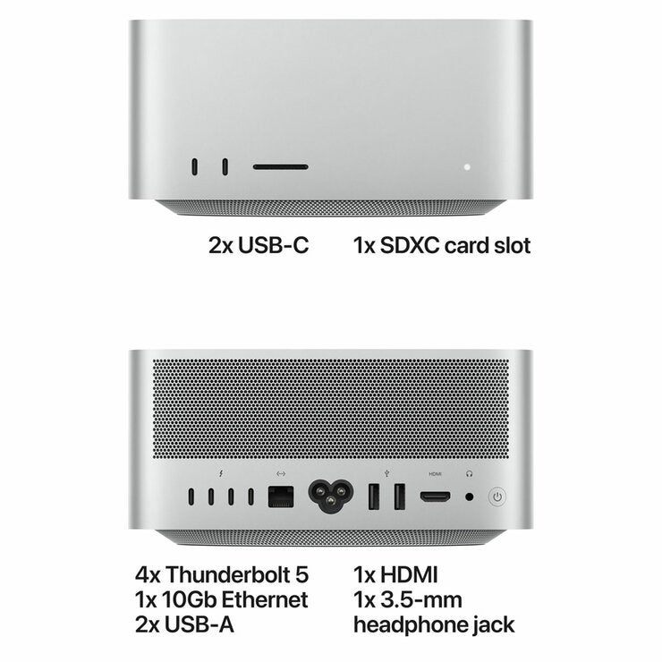 Apple Mac Studio with M5 Max chip with 18‑core CPU, 32‑core GPU, 36GB, 512GB Apple Mac Studio with M5 Max chip with 18‑core CPU, 32‑core GPU, 36GB, 512GB