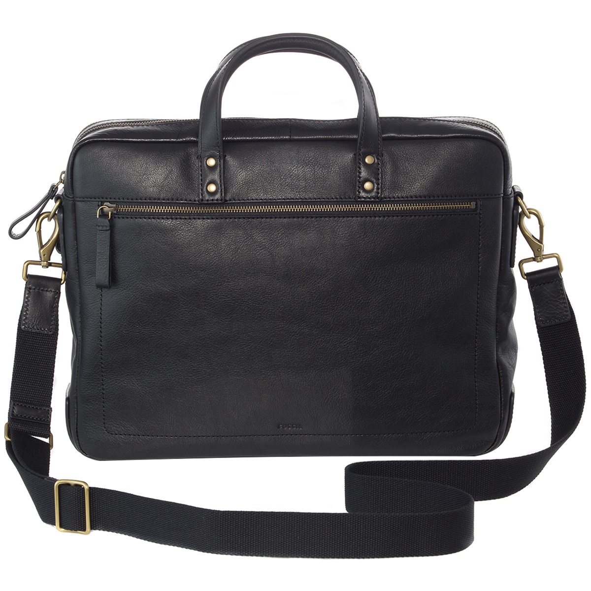 Fossil Haskell Double Zip Workbag - Black