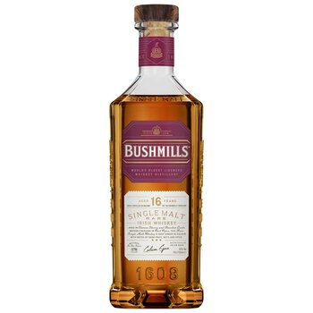 Bushmills 16 Year Old Single Malt Irish Whiskey 700ml