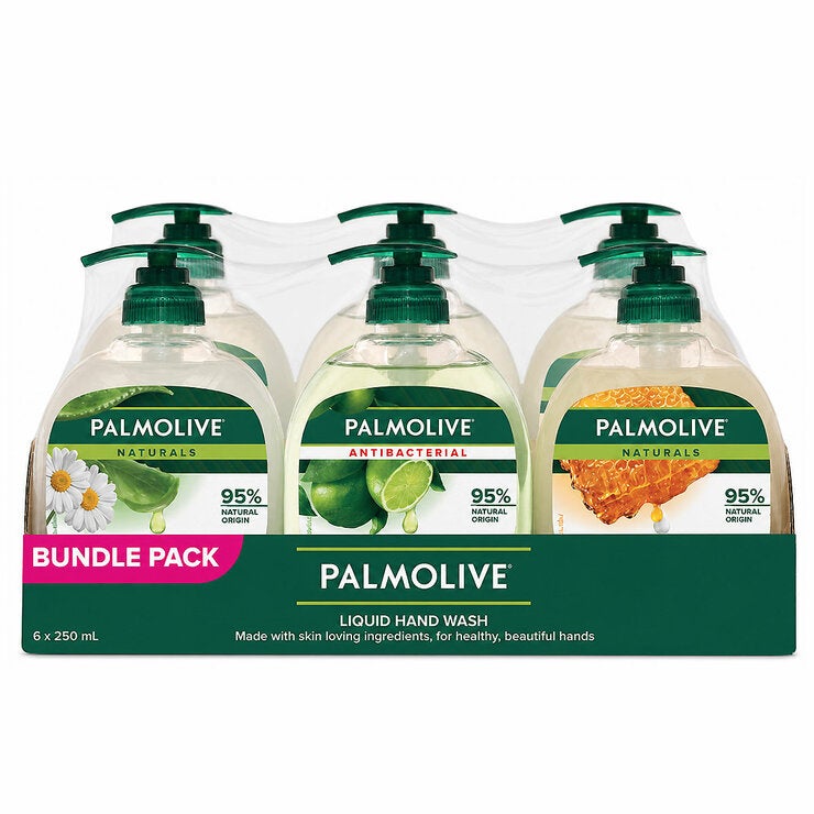 Palmolive Liquid Hand Wash 6 x 250ml Palmolive Liquid Hand Wash 6 x 250ml