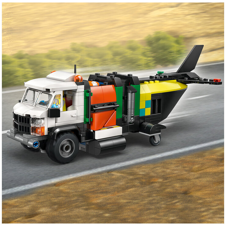 LEGO City Airplane Service Truck & Hovercraft Remix 60505