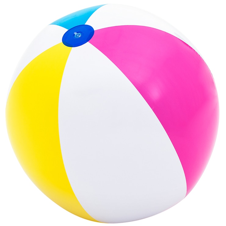 Bestway 152cm Giant Multicoloured Beach Ball 2pk Costco Australia