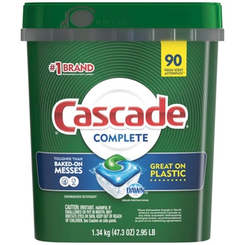 Cascade Complete Dishwashing Tablets 90 Carton