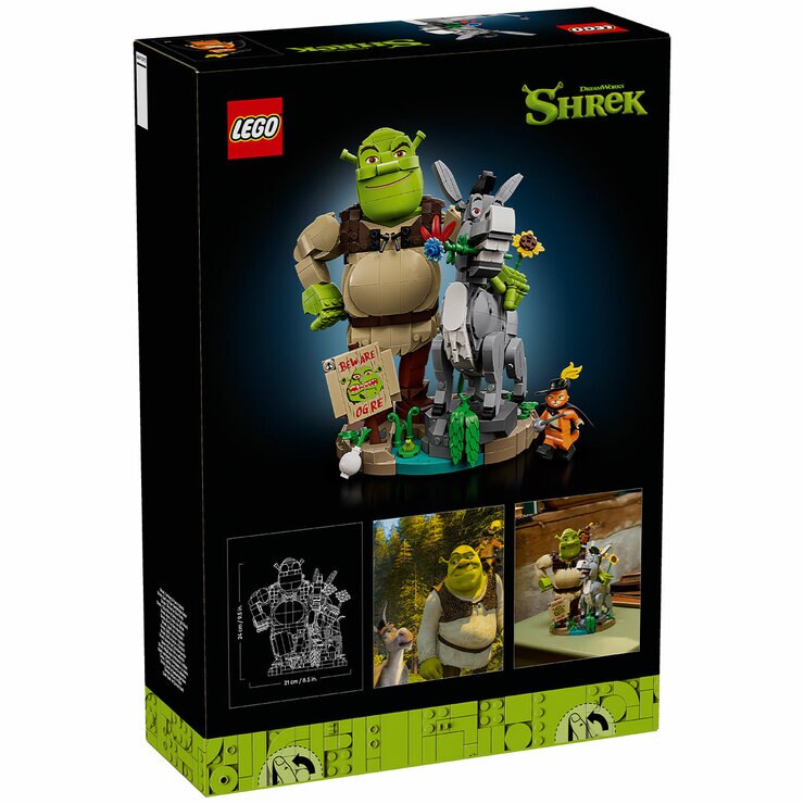 LEGO Shrek, Donkey & Puss in Boots Figure Kit 72423 LEGO Shrek, Donkey & Puss in Boots Figure Kit 72423
