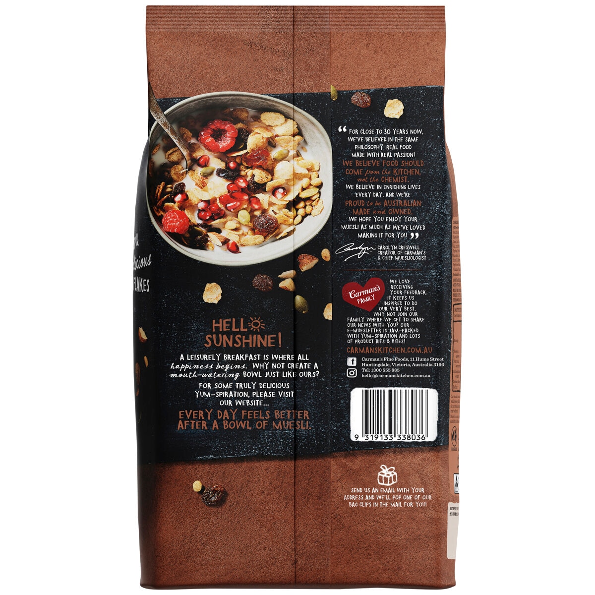 Carman's Deluxe Gluten Free Cereal 1.2 kg