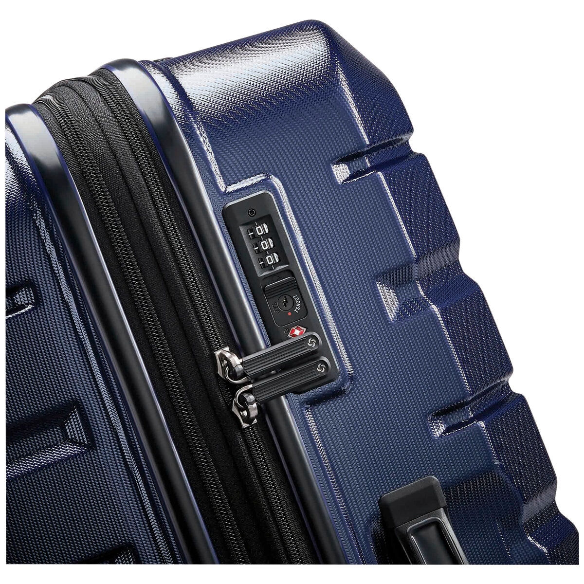 Samsonite Tech 3 2 Piece Suitcase Dark Blue