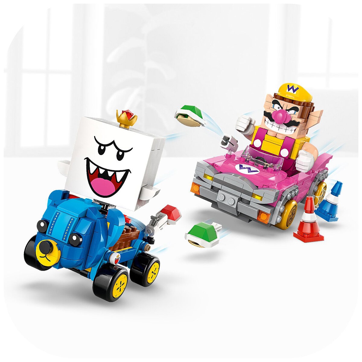 LEGO Super Mario Mario Kart – Wario & King Boo 72038