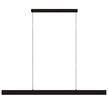 EGLO Climene Linear LED Tri Colour Pendant Black Light 1.8M
