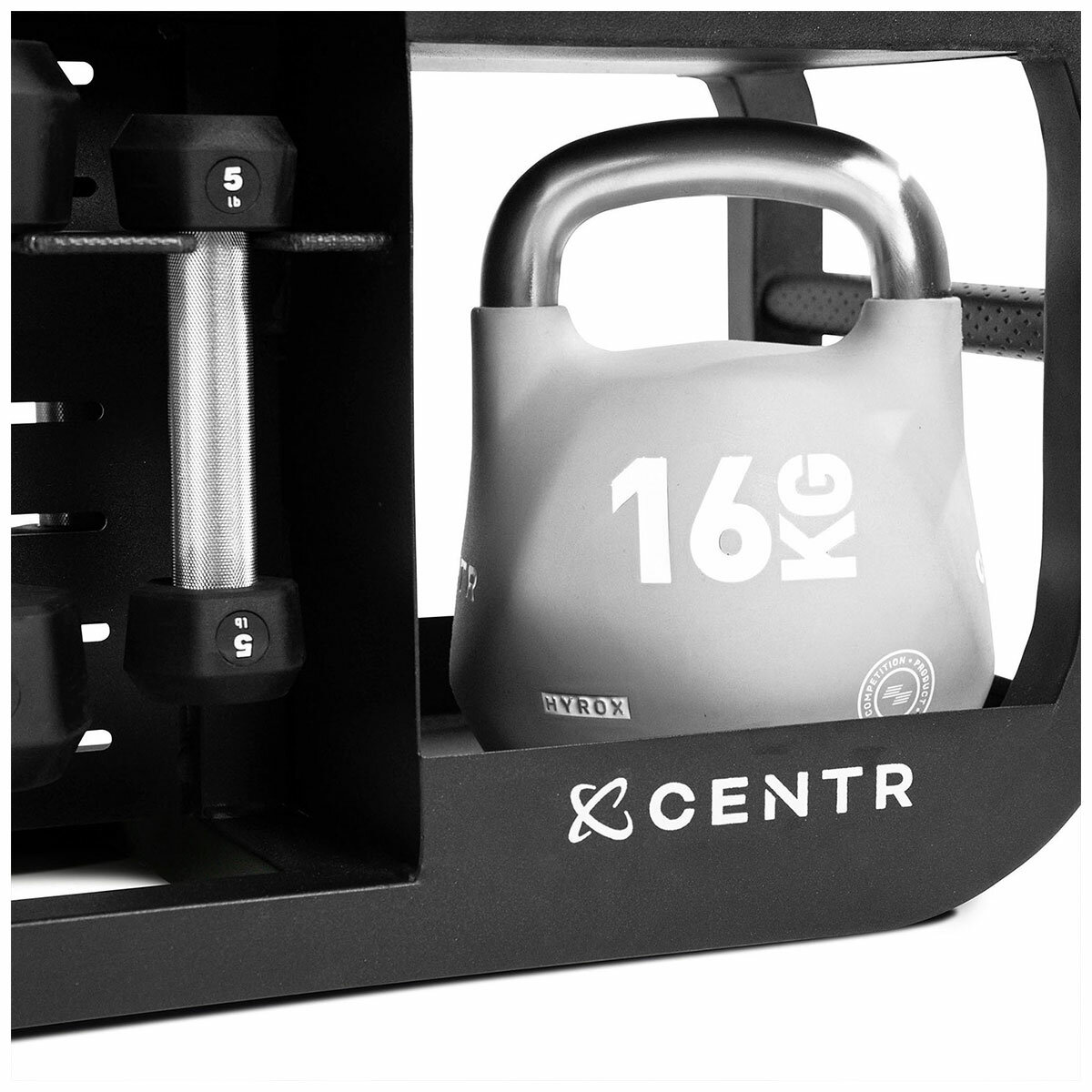 Centr Fusion Bench With Dumbbell Storage