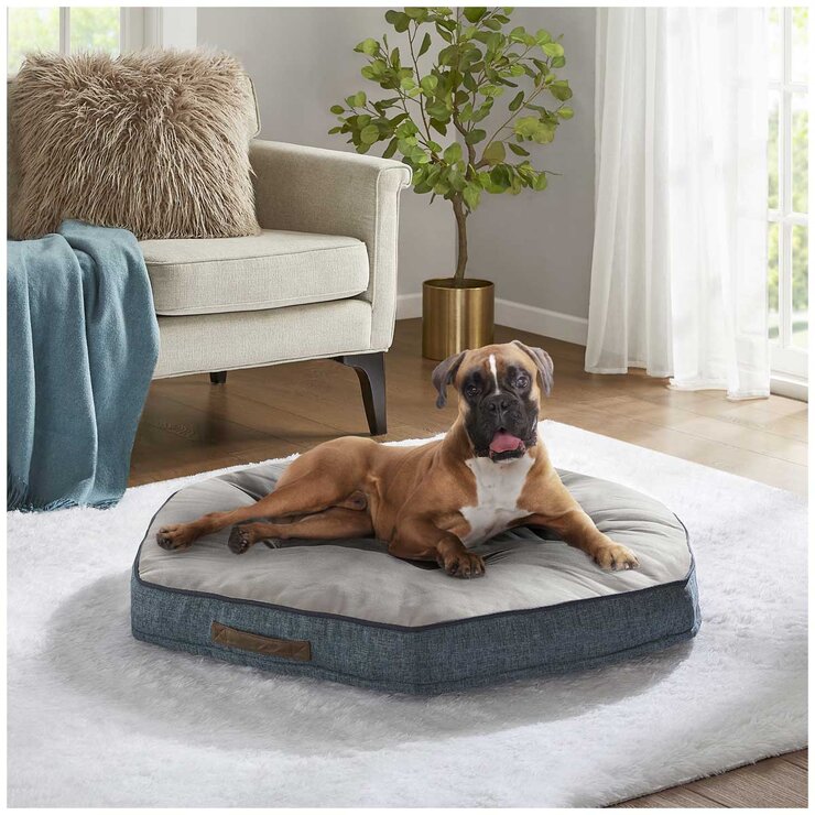 Kirkland Signature Hexagon Pet Napper Spring Blue Suede Kirkland Signature Hexagon Pet Napper Spring Blue Suede