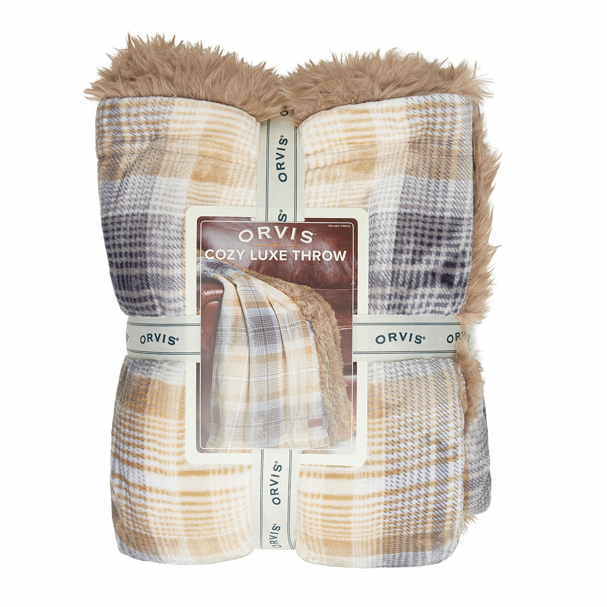 Orvis Cozy Luxe Throw 152cm x 178cm Orvis Cozy Luxe Throw 152cm x 178cm
