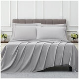 Kirkland Signature Sheet Set 6 Piece Queen Allon Grey