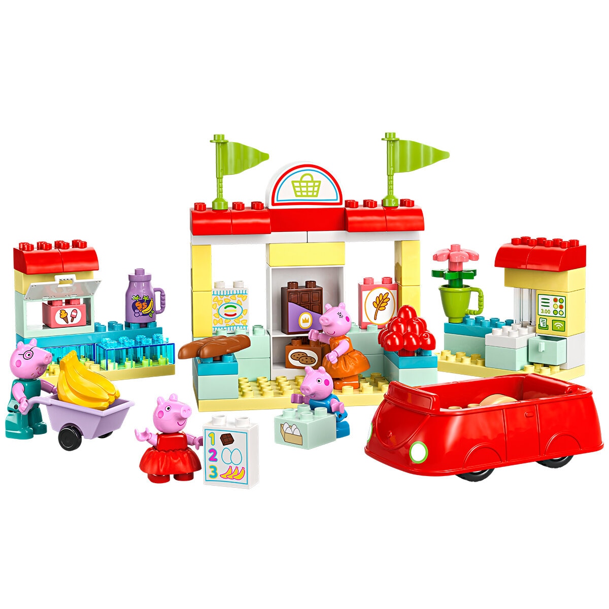 lego duplo peppa pig supermarket 10434