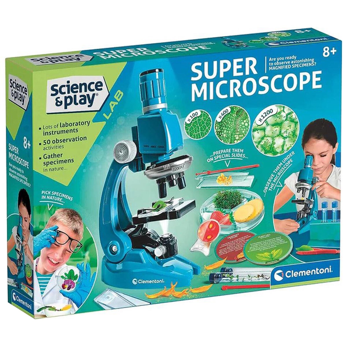 Clementoni Science and Play Super Microscope