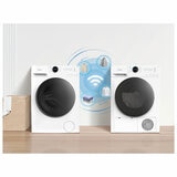 Midea 9kg Front Load Washing Machine White MF200W90WB/W Midea 9kg Front Load Washing Machine White MF200W90WB/W