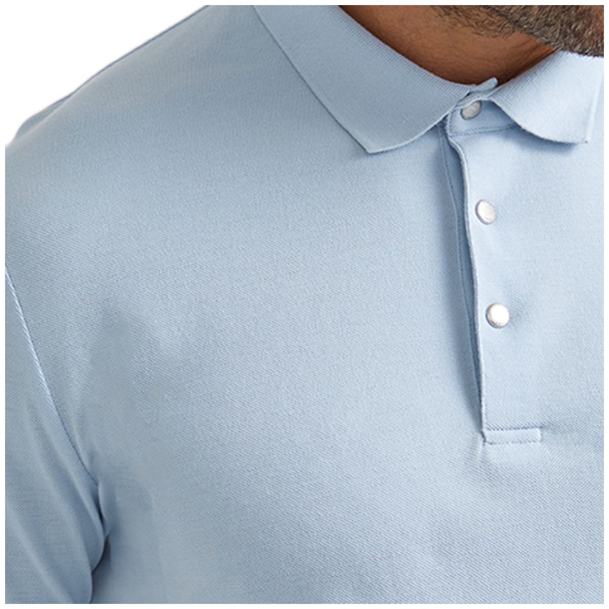SABA Men's Polo - Light Blue