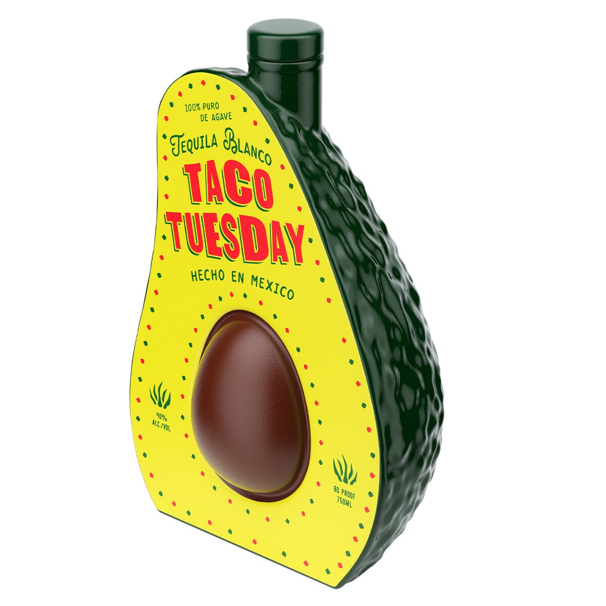 Taco Tuesday Blanco Tequila Avocado Edition 750ml