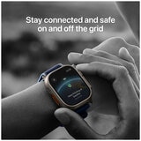 Apple Watch Ultra 3 GPS + Cellular 49-mm Black Titanium Case with Black Trail Loop - SM