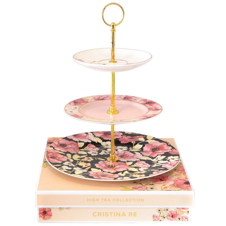 Cristina Re Luxury Three Tier Cake Stand Set Costco Australia