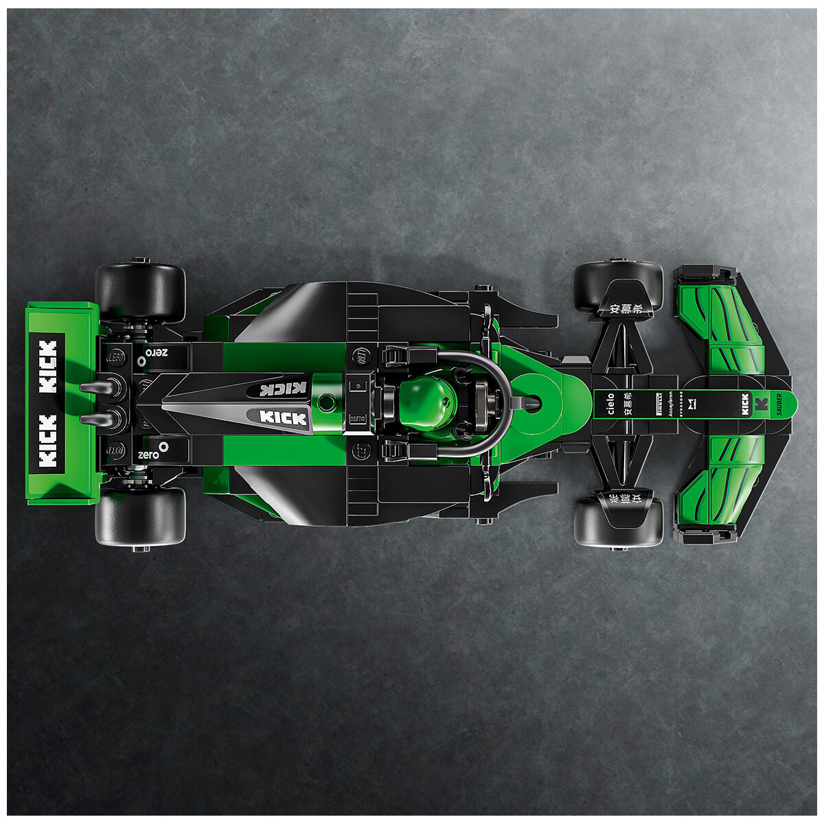 LEGO Speed Champions KICK Sauber F1 Team C44 Race Car 77247