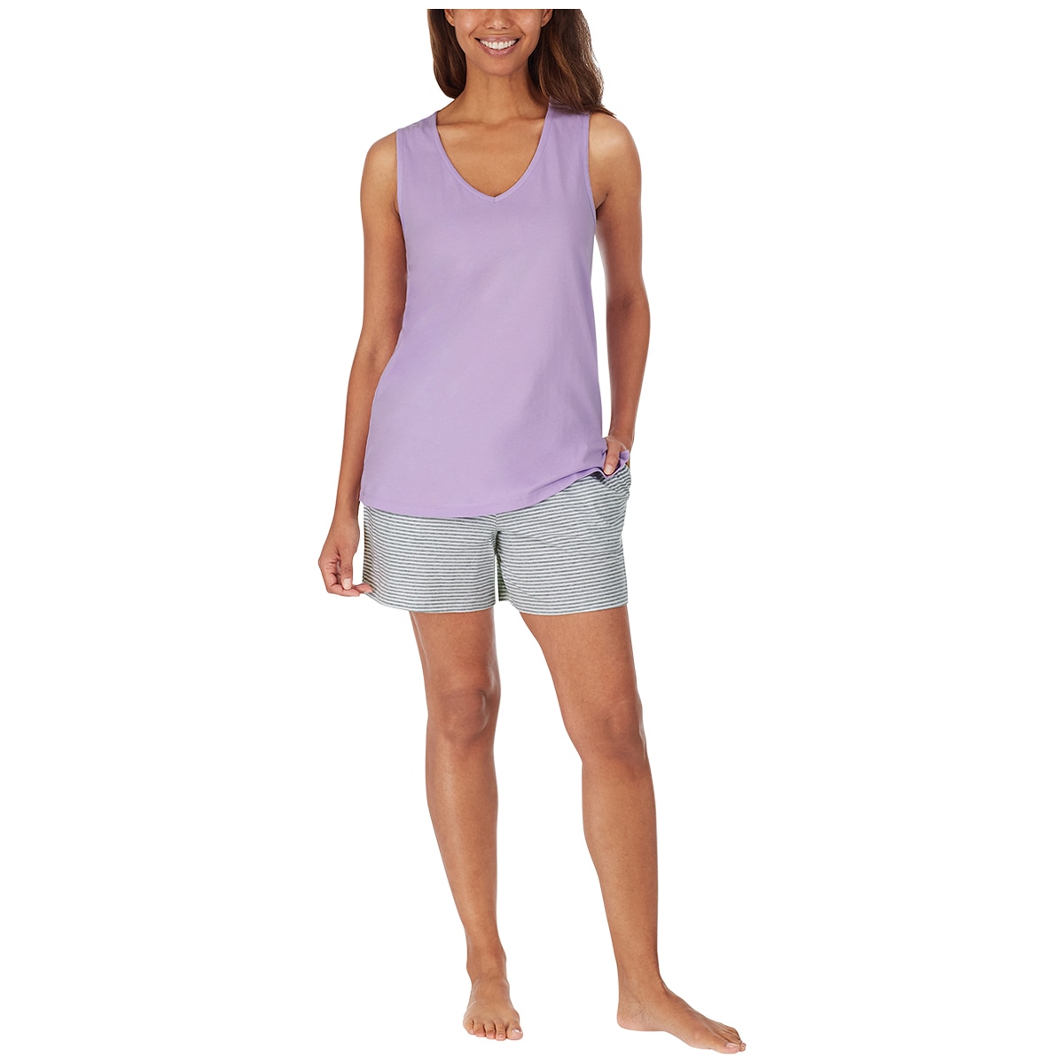Carole Hochman 4 Piece Pyjama Set - Lavendar