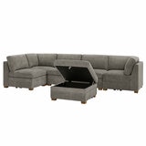 Thomasville 6PC Fabric Modular Sectional - start from no. 17 onwards/