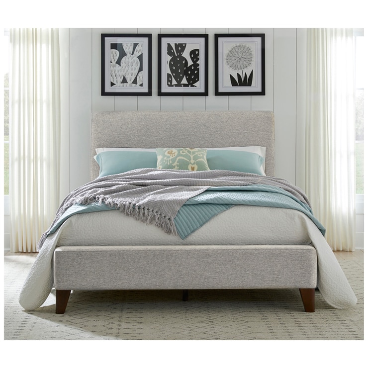 Northridge Home Upholstered Queen Bed Grey Costco Australia