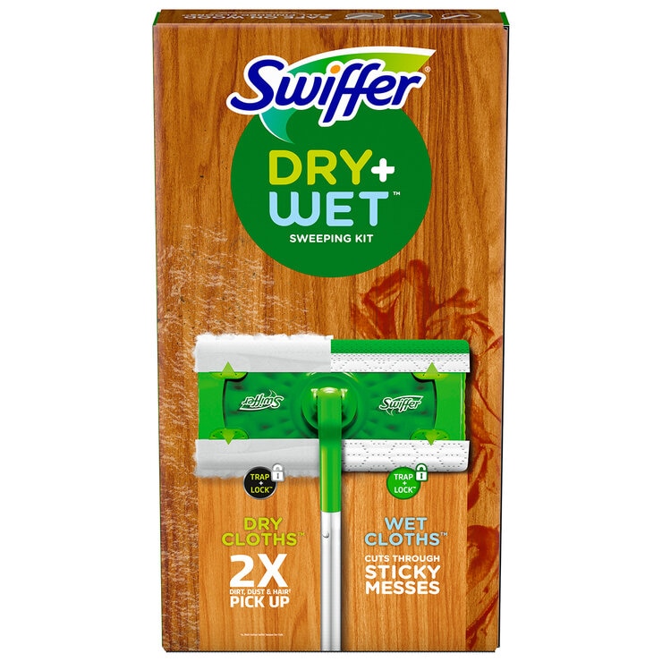 Swiffer Dry And Wet Sweeping Kit 16 Pack