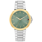 Tommy Hilfiger Lori Stainless Steel Green Dial Women's Watch 1782778