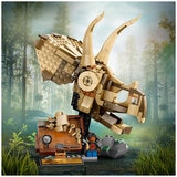 LEGO Jurassic World Dinosaur Fossils Triceratops Skull Model Set 76969