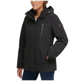 Calvin Klein Women's 3 In 1 Jacket Black