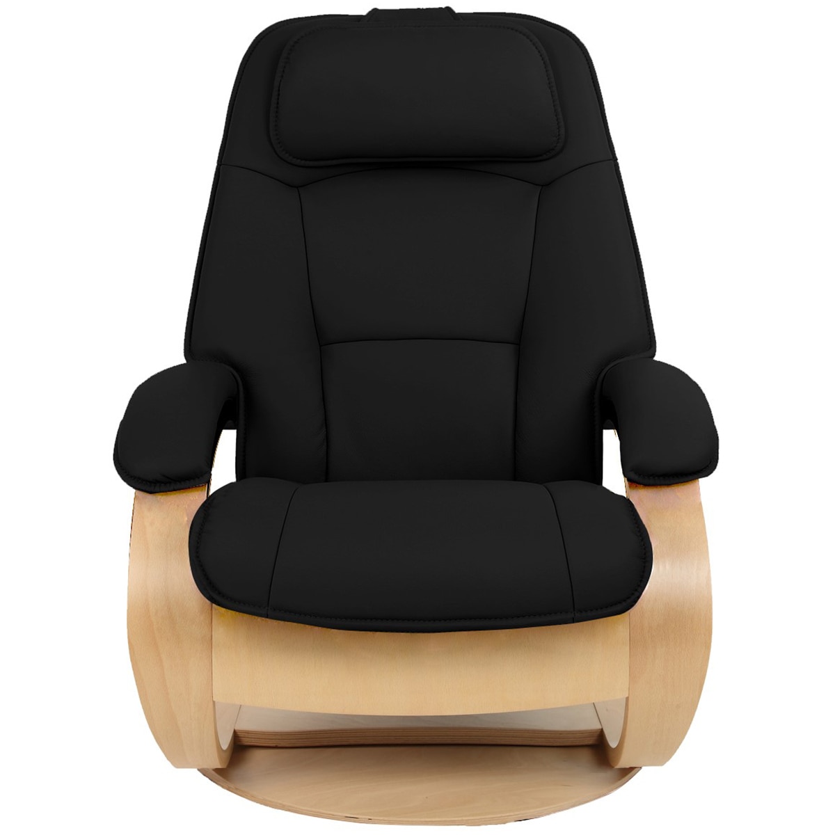 Fjords Amira 710 Small Leather Manual Reclining Chair Ottoman Costco Australia
