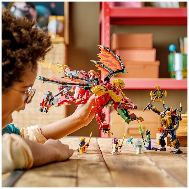 LEGO Ninjago Wyldfyre's Transforming Dragon Mech 71868 LEGO Ninjago Wyldfyre's Transforming Dragon Mech 71868