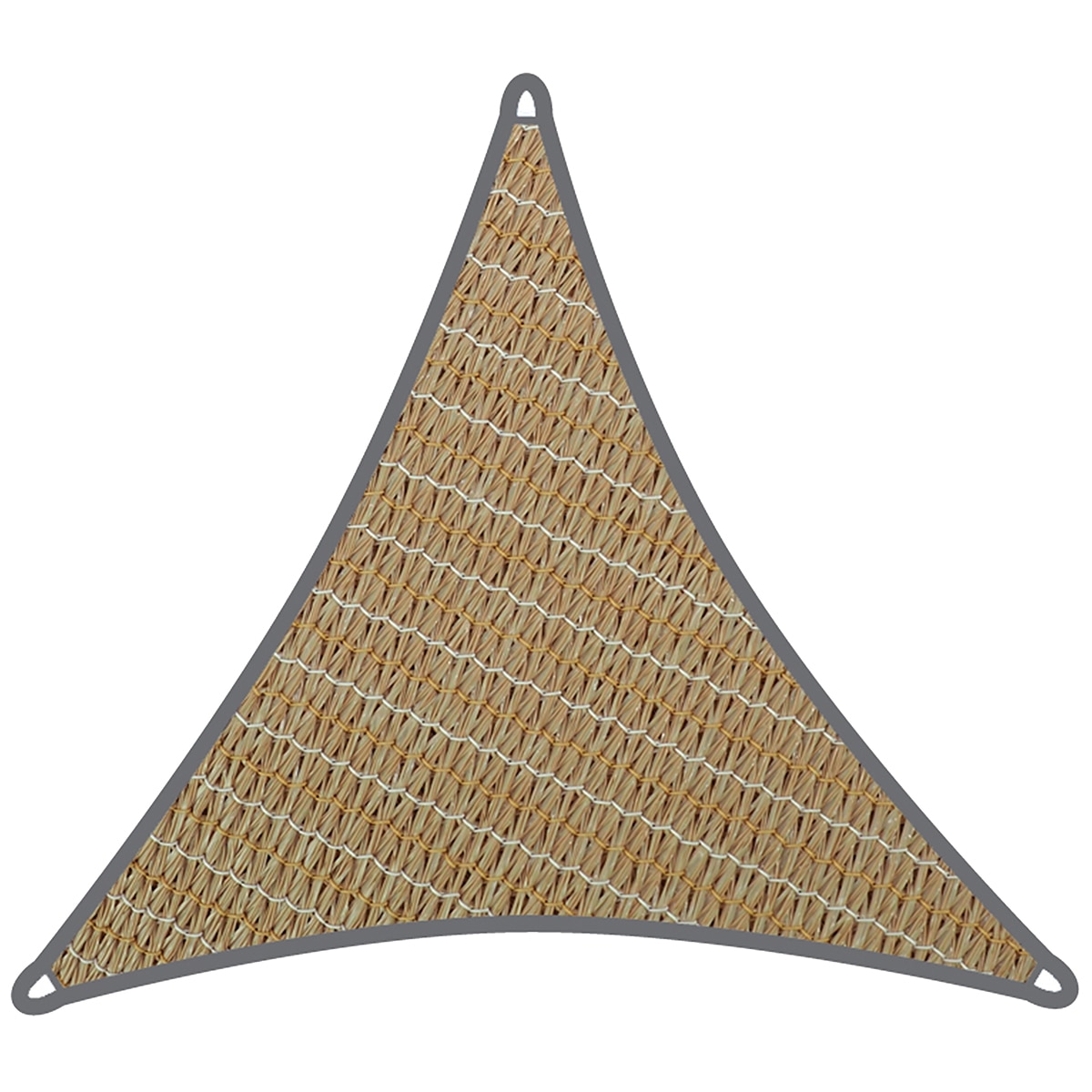 Coolaroo Triangle Shade Sail Kit - Beech