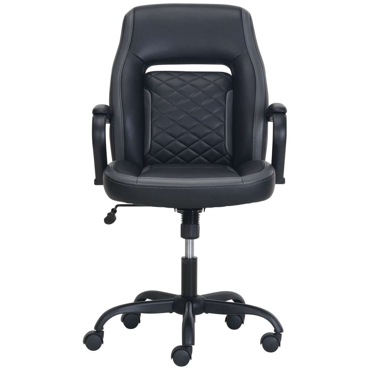 True Innovation BTS Quilted Task Chair Grey