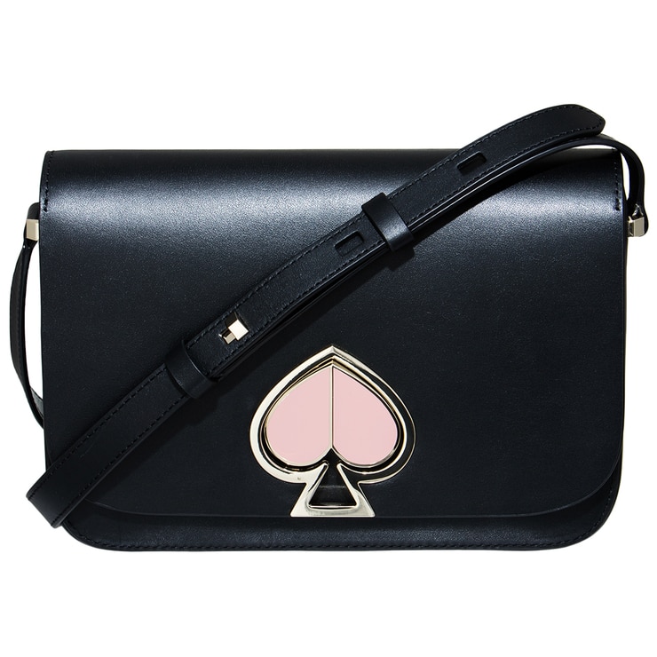 Kate Spade Nicola Twistlock Medium Shoulder Bag Black Costco Australia